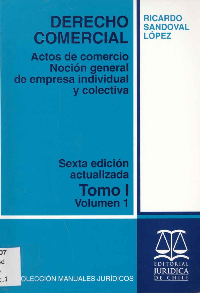 Imagen de la cubierta de Derecho comercial.