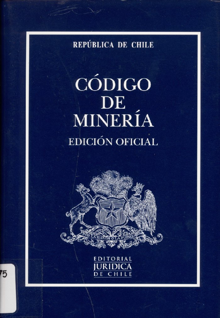Imagen de la cubierta de Código de mineria.