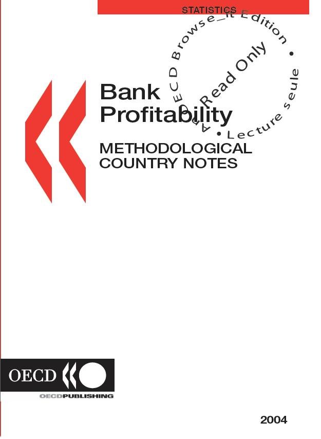 Imagen de la cubierta de Bank profitability.