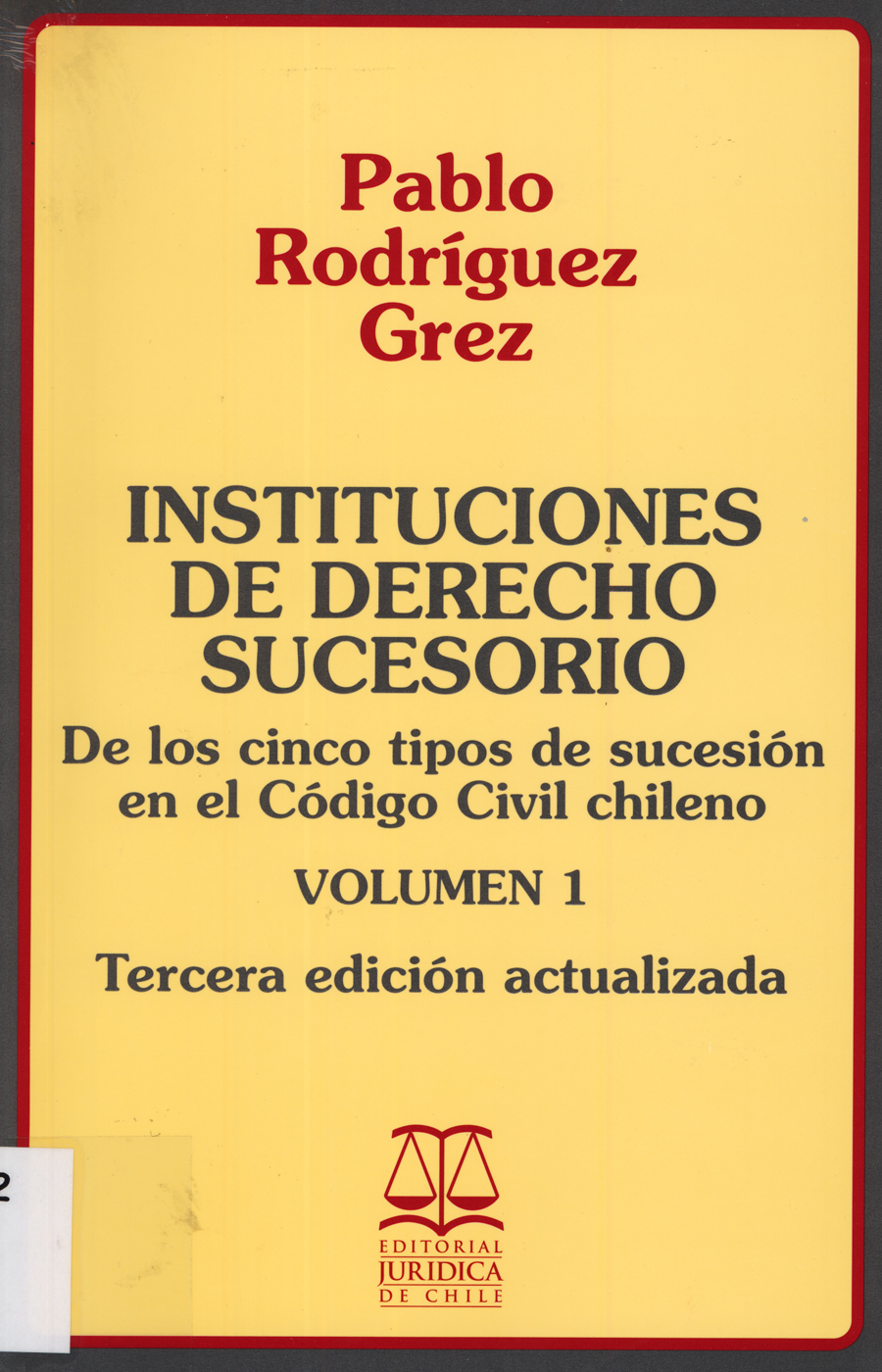 Imagen de la cubierta de Instituciones de derecho sucesorio
