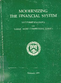 Imagen de la cubierta de Modernizing the financial system