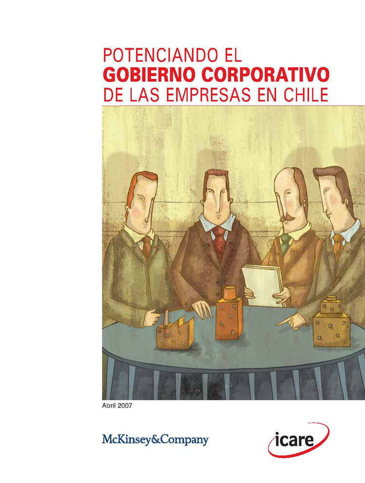 Imagen de la cubierta de Potenciando el gobierno corporativo de las empresas en Chile