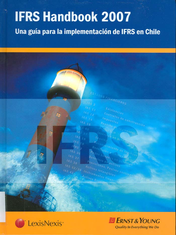 Imagen de la cubierta de IFRS Handbook 2007: una guía para la implemantación de IFRS en Chile