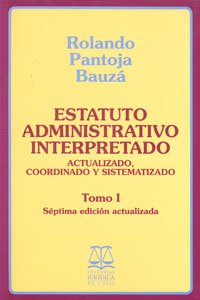 Imagen de la cubierta de Estatuto administrativo interpretado