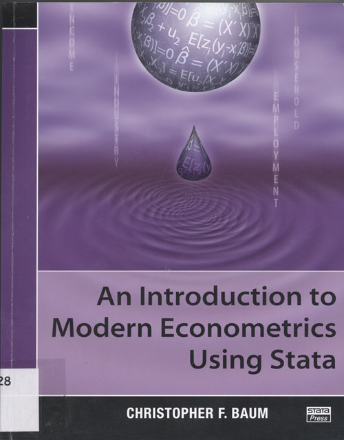 Imagen de la cubierta de An introduction to modern econometrics using stata
