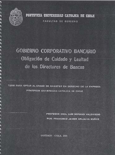 Imagen de la cubierta de Gobierno corporativo bancario