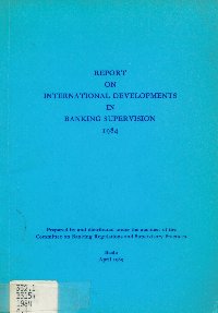 Imagen de la cubierta de Report on international developments in banking supervision
