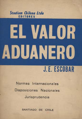 Imagen de la cubierta de El valor aduanero.