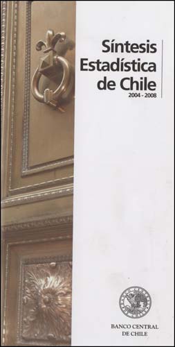 Imagen de la cubierta de Síntesis estadística de Chile 2004-2008
