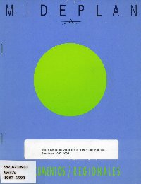 Imagen de la cubierta de Serie regionalizada de la inversión pública efectiva 1987-1993