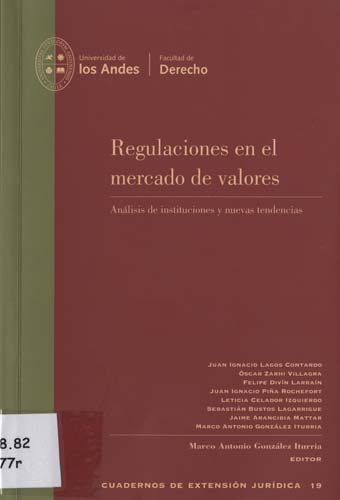 Imagen de la cubierta de Regulaciones en el mercado de valores
