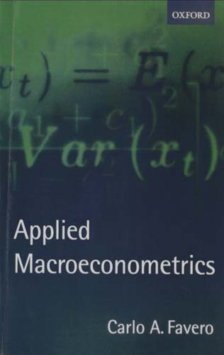 Imagen de la cubierta de Applied macroeconometrics