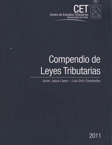 Imagen de la cubierta de Compendio de leyes tributarias, A.T. 2011