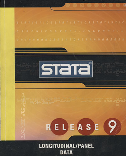 Imagen de la cubierta de Stata longitudinal/panel data: reference manual, release 9.
