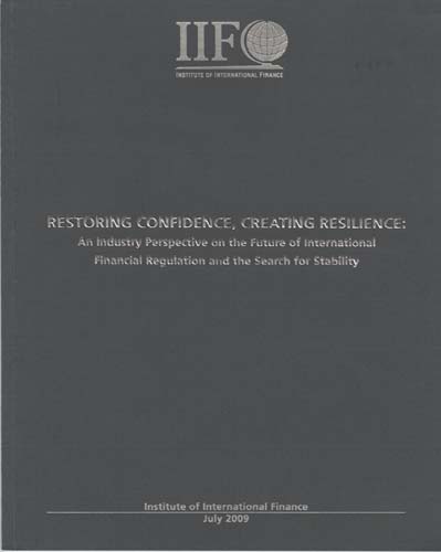 Imagen de la cubierta de Restoring confidence, creating resilience: