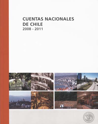 Imagen de la cubierta de Cuentas nacionales de Chile 2008-2011