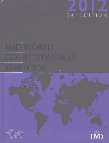 Imagen de la cubierta de IMD world competitiveness yearbook. 2012