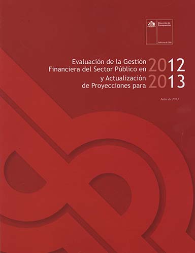 Imagen de la cubierta de Evaluación de la gestión financiera del sector público en 2012 y actualización de proyecciones para 2013