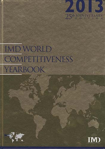 Imagen de la cubierta de IMD world competitiveness yearbook. 2013