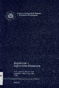 Imagen de la cubierta de Regulación y supervisión financiera