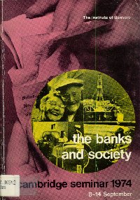 Imagen de la cubierta de The banks and society