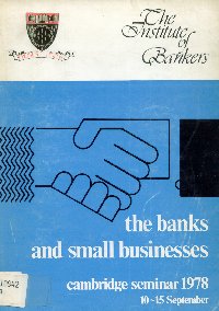 Imagen de la cubierta de The banks and small businesses