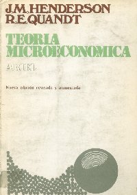 Imagen de la cubierta de Teoría microeconómica.