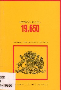 Imagen de la cubierta de Leyes N°19.626 a 19.650.