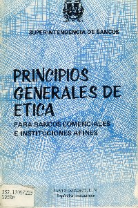 Imagen de la cubierta de Principios generales de ética.