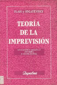 Imagen de la cubierta de Teor&iacute;a de la imprevisi&oacute;n.