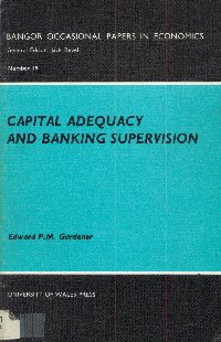 Imagen de la cubierta de Capital adequacy and banking supervision