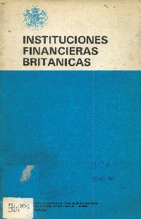 Imagen de la cubierta de Instituciones financieras británicas