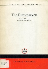 Imagen de la cubierta de The euromarkets.