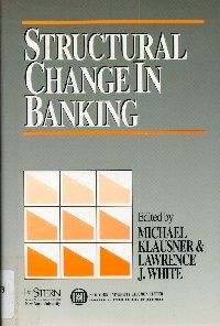Imagen de la cubierta de Structural change in banking