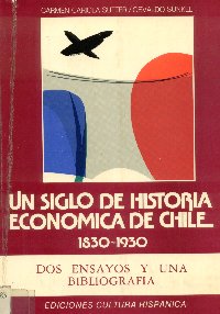 Imagen de la cubierta de La historia económica de Chile 1830 y 1930.