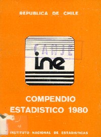 Imagen de la cubierta de Compendio estadístico 1980