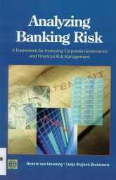 Imagen de la cubierta de Analyzing banking risk
