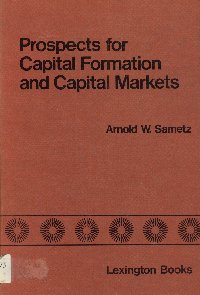 Imagen de la cubierta de Prospects for capital formation and capital markets.