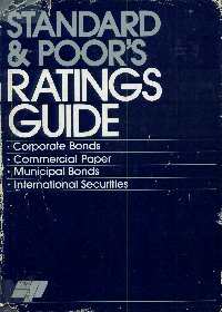 Imagen de la cubierta de Standard & poor's ratings guide.