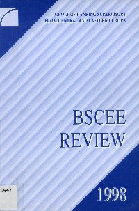 Imagen de la cubierta de BSCEE Review 1998