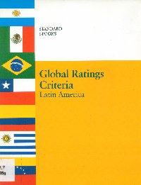 Imagen de la cubierta de Global ratings criteria. Latin America