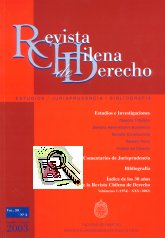 Imagen de la cubierta de Corte de Apelaciones de Santiago, 27 de marzo de 2002.
