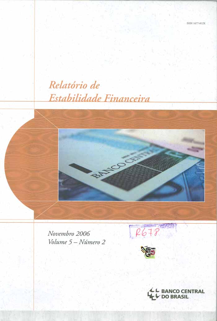 Imagen de la cubierta de Supervisáo do sistema financeiro nacional