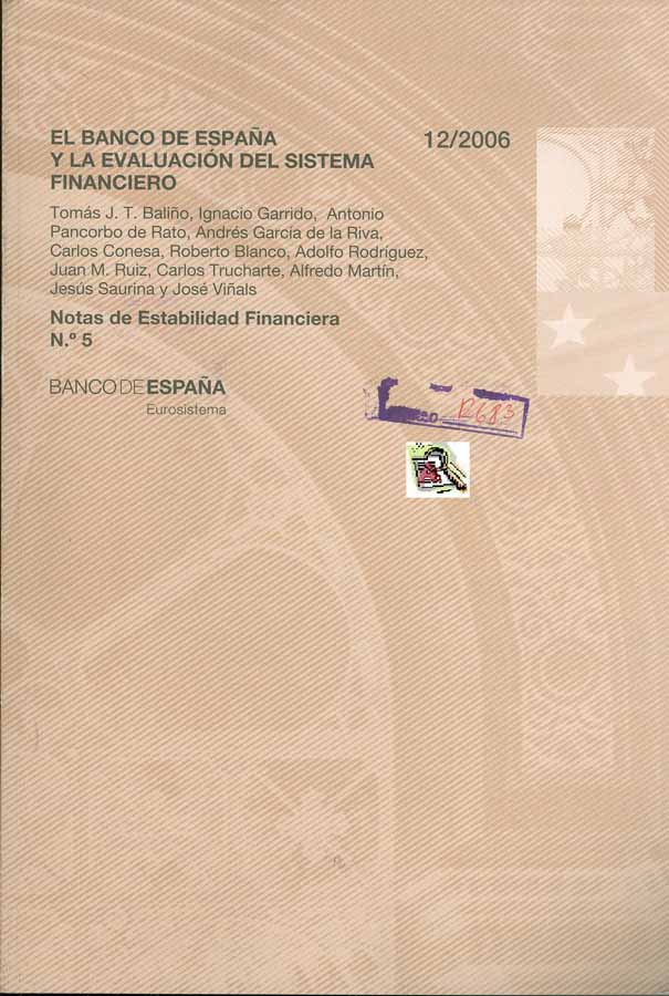 Imagen de la cubierta de Normativa prudencial y estabilidad del sistema bancario español